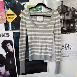 Abercrombie & Fitch Striped Knit Longsleeve